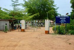 Kumi Hospital gates